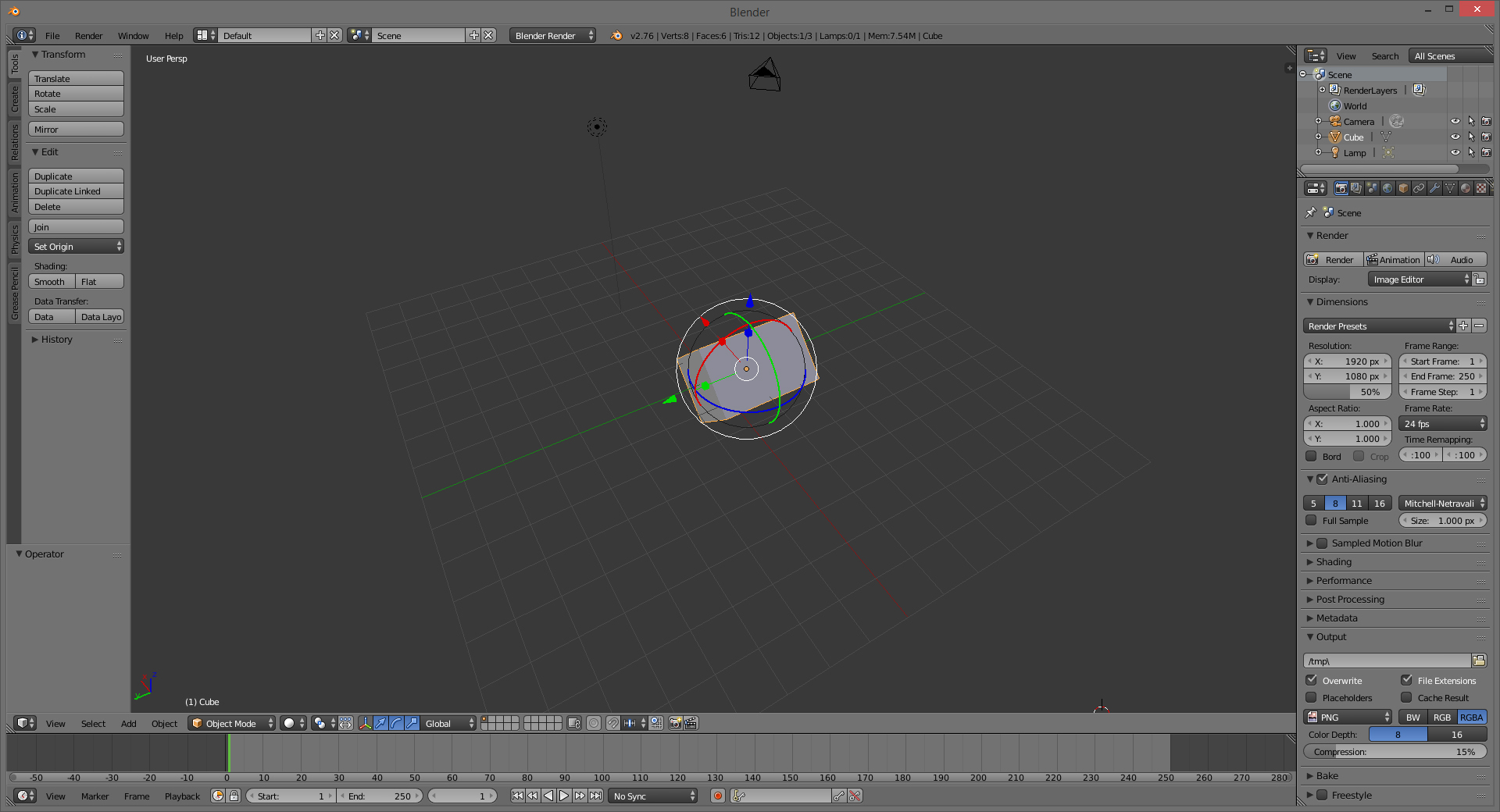 Getting Started With Blender